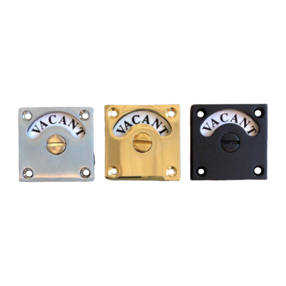 Square display lock (silver/gold/black)