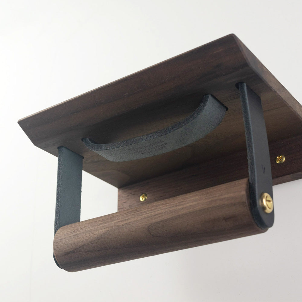 leather toilet roll holder