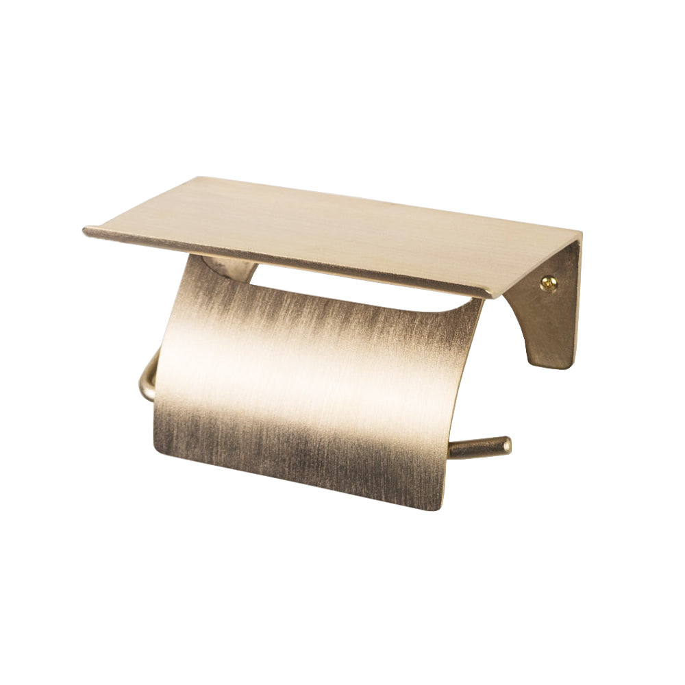 Shelf Paper Holder Brass GD