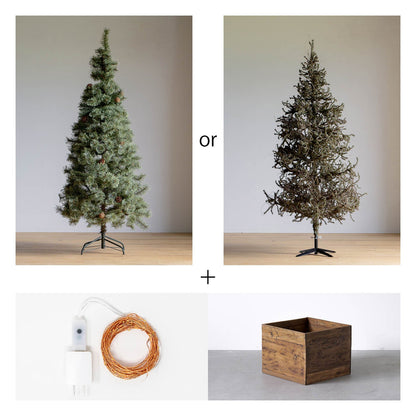 Basic 3-piece set (choice of tree, cover, and light)