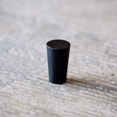 Taper knob (matte black)