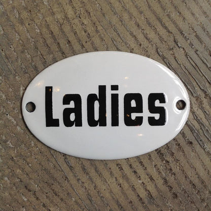CLASSIC ENAMEL SIGN PLATE Sign plate *Limited stock