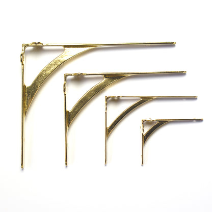 Angle ST Brass (S/M/L/LL) Shelf Bracket