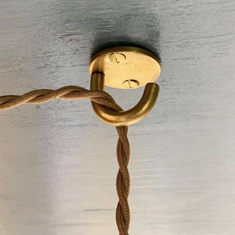 brass ceiling hook