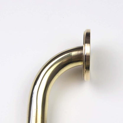 pipe door handle (brass)
