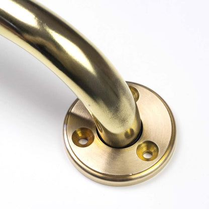 pipe door handle (brass)