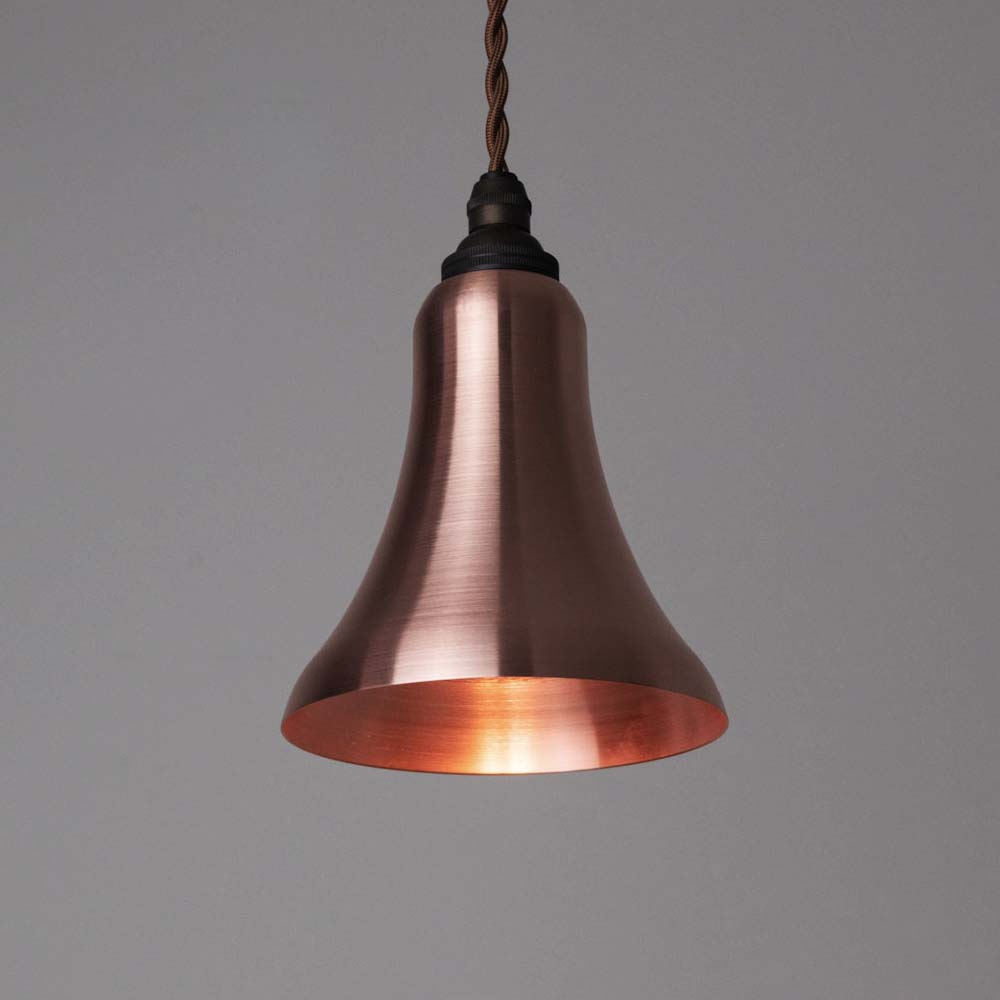 Corne Lamp Shade（Copper）ライトアップ