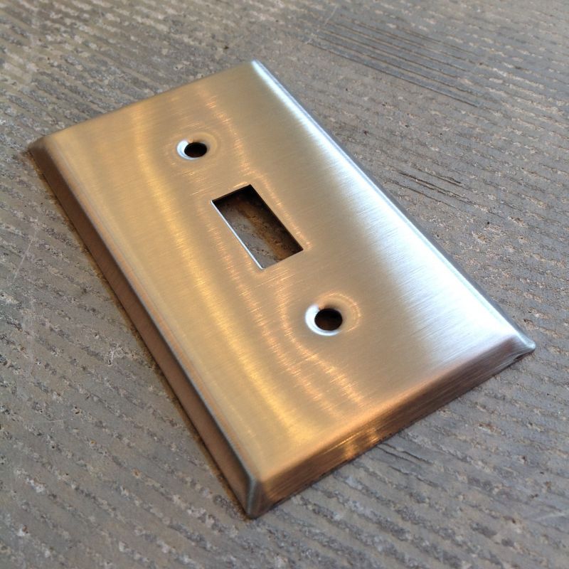 American switch cover 1 mouth (stainless steel)