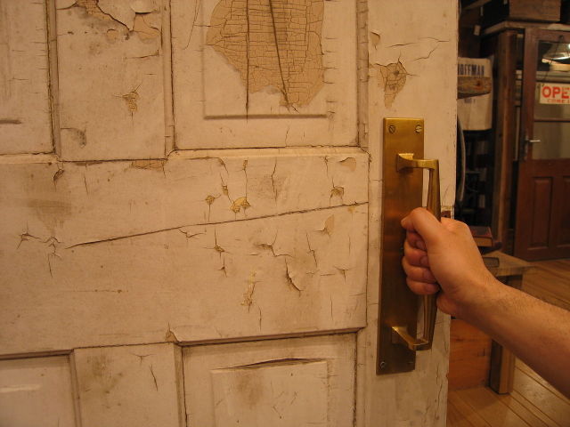 VICTORIAN DOOR HANDLE (Gold) ドアハンドル