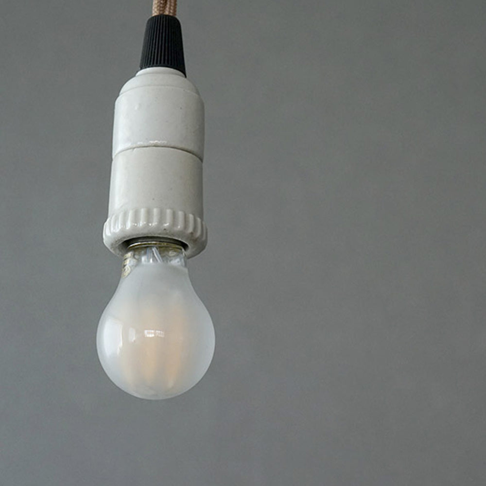 小型LED電球E17乳白