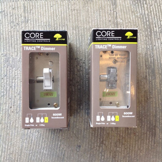 Toggle dimmer for incandescent lamps (single cut/3-way combined use) *Limited stock