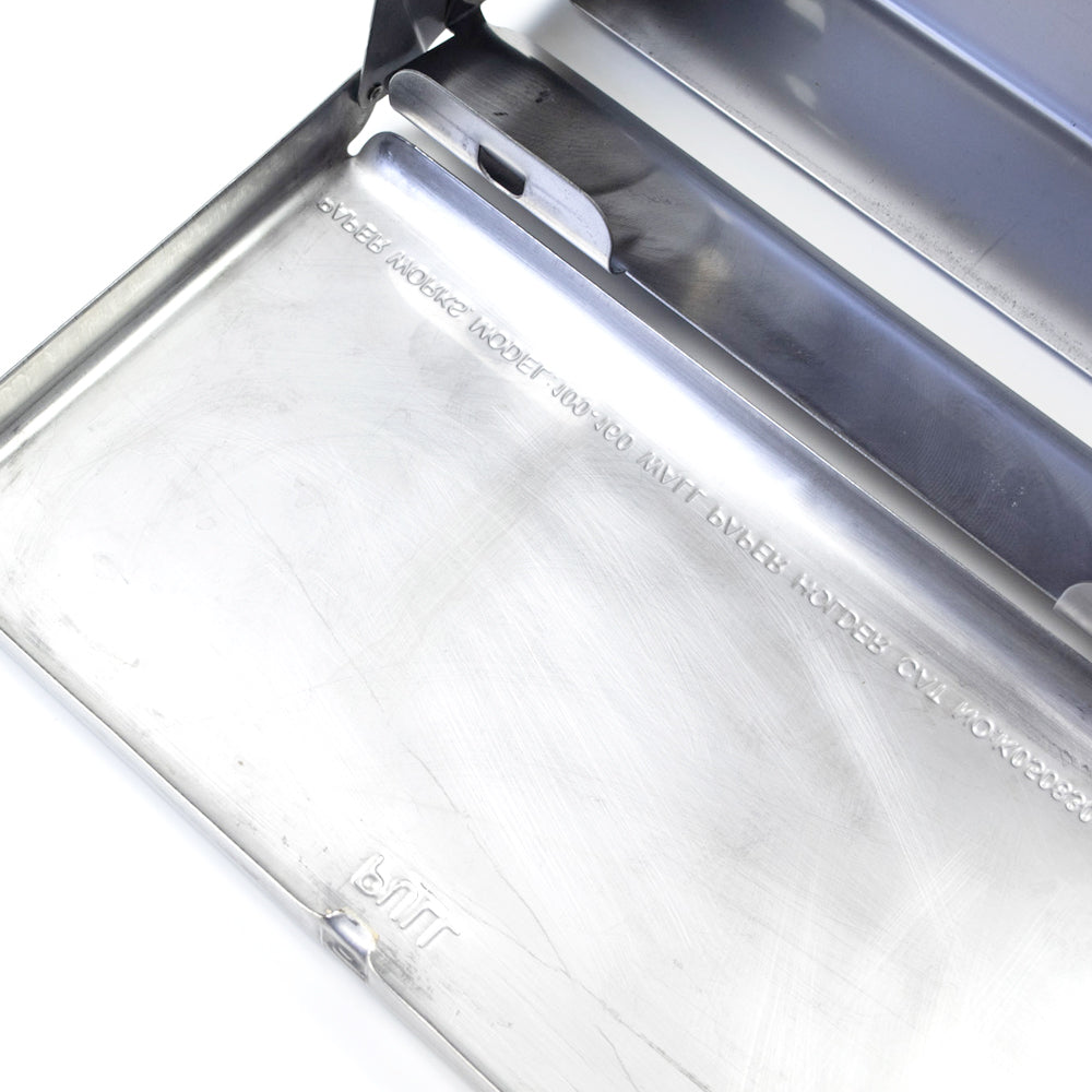 TISSUE DISPENSER / stainless steel vibration finish (tissue dispenser)